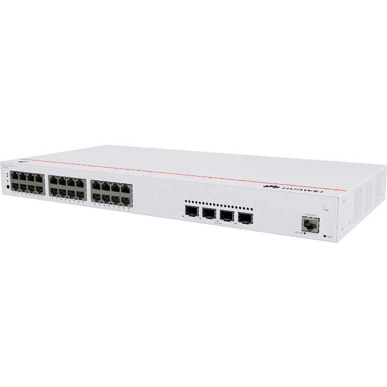 Switch 24 Puertos Huawei S220-24P4X Gigabit Ethernet (10/100/1000) (PoE) 1U Gris 1