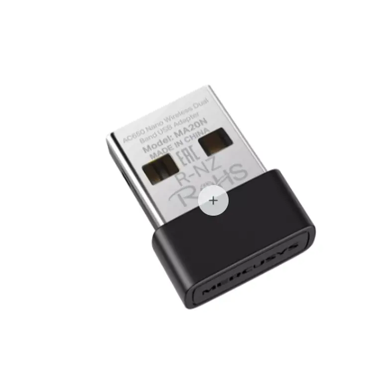Adaptador USB WiFI TP-Link - Mercusys MA14N AX300 Nano  2