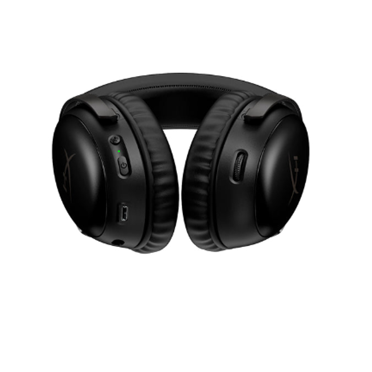 Audifonos Gamer Inalámbrico HyperX Cloud III, Micrófono, 120 hrs batería, 3.5mm, USB-C USB-A, Black 6