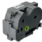 Cinta de escritura reemplaza Brother TZE-SM961 para impresora etiquetas 8m x 36 mm negro a plateado mate, extra fuerte - Miniatura 2