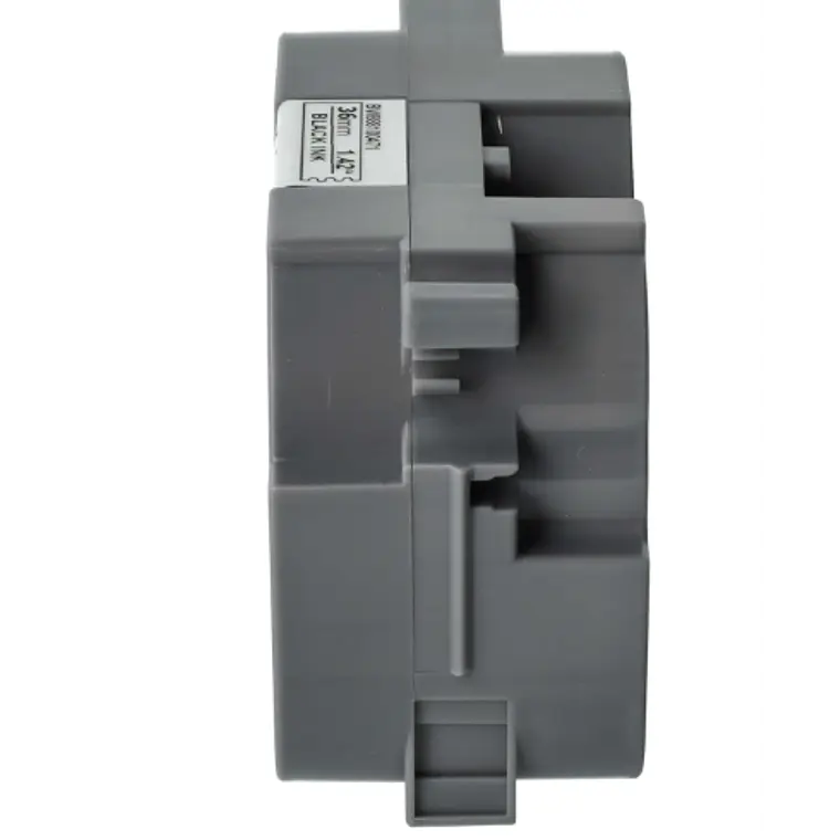Cinta de escritura reemplaza Brother TZE-SM961 para impresora etiquetas 8m x 36 mm negro a plateado mate, extra fuerte 3