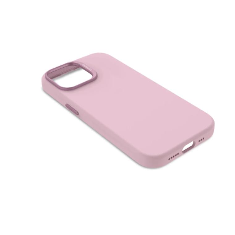 Funda silicona con MagSafe para iPhone 15/14/ 13 Decoded Rosado 5