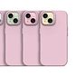 Funda silicona con MagSafe para iPhone 15/14/ 13 Decoded Rosado - Miniatura 6