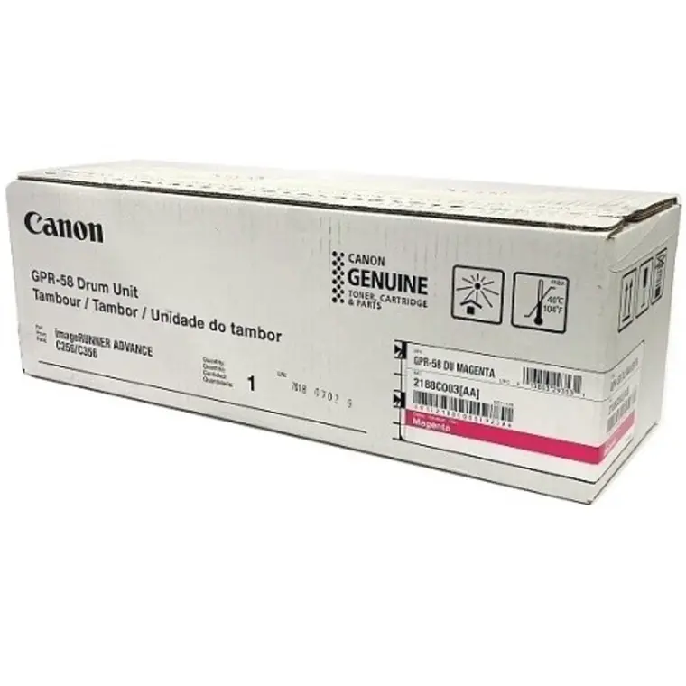 Unidad de Tambor Canon GPR 58 color Magenta 2