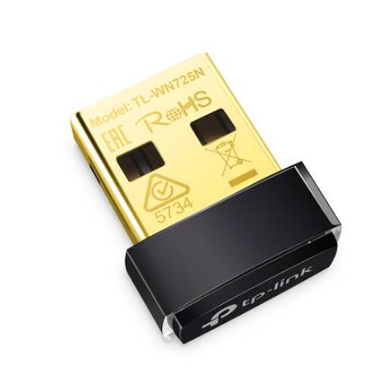 Adaptador Nano USB TP-Link TL-WN725N N150 de alta velocidad, Diseño liso y brillante 2