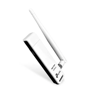 Adaptador USB Inalámbrico de Alta Ganancia TP-Link TL-WN722N, 150Mbps