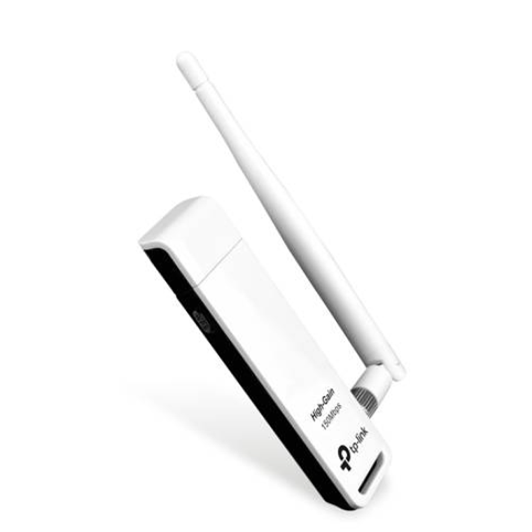 Adaptador USB Inalámbrico de Alta Ganancia TP-Link TL-WN722N, 150Mbps 1