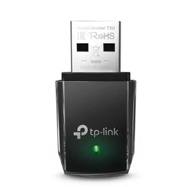 Mini Adaptador USB Inalámbrico TP-Link Archer T3U MU-MIMO AC1300, Doble banda inalámbrica 1