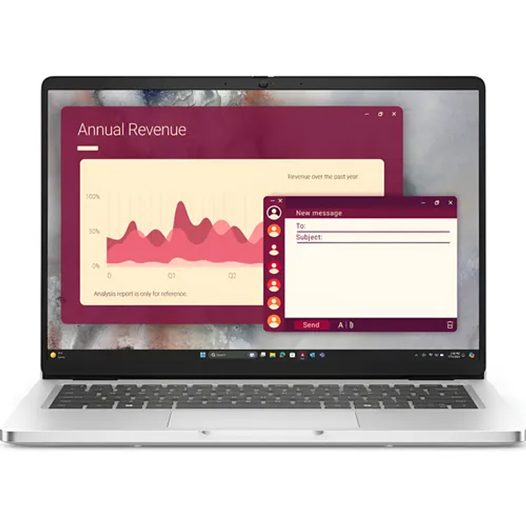 Notebook Dell Pro de 14“ (Intel Ultra 7 255U, 32GB Ram, 1TB SSD, Win11 Pro) 3 años de Garantia 1