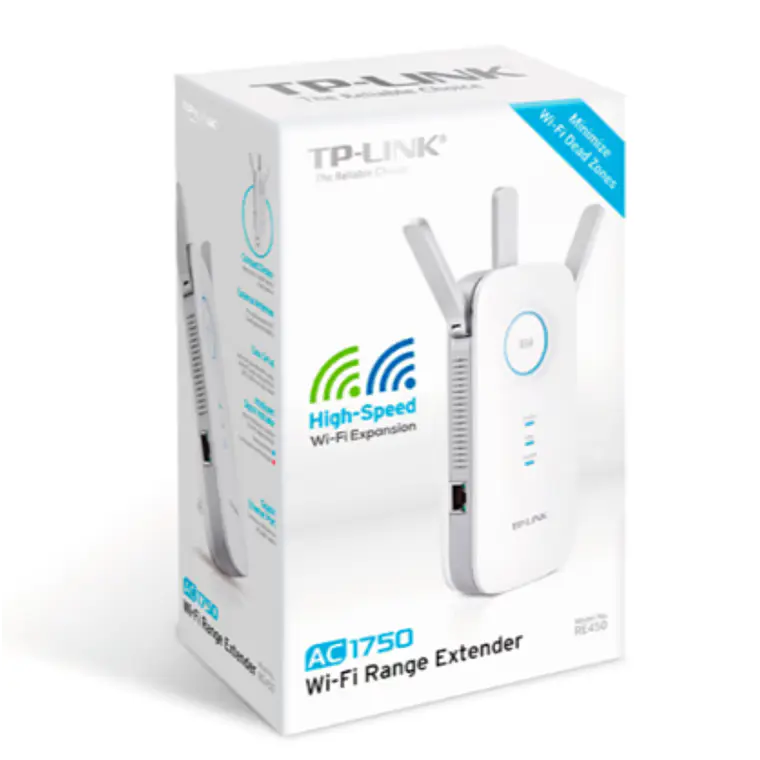 Extensor de rango Wi-Fi , TP-Link RE450  2