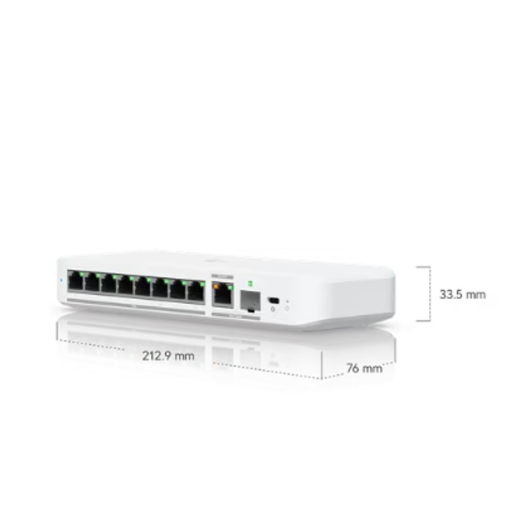 Switch 8 puertos Ubiquiti Conmutador 6