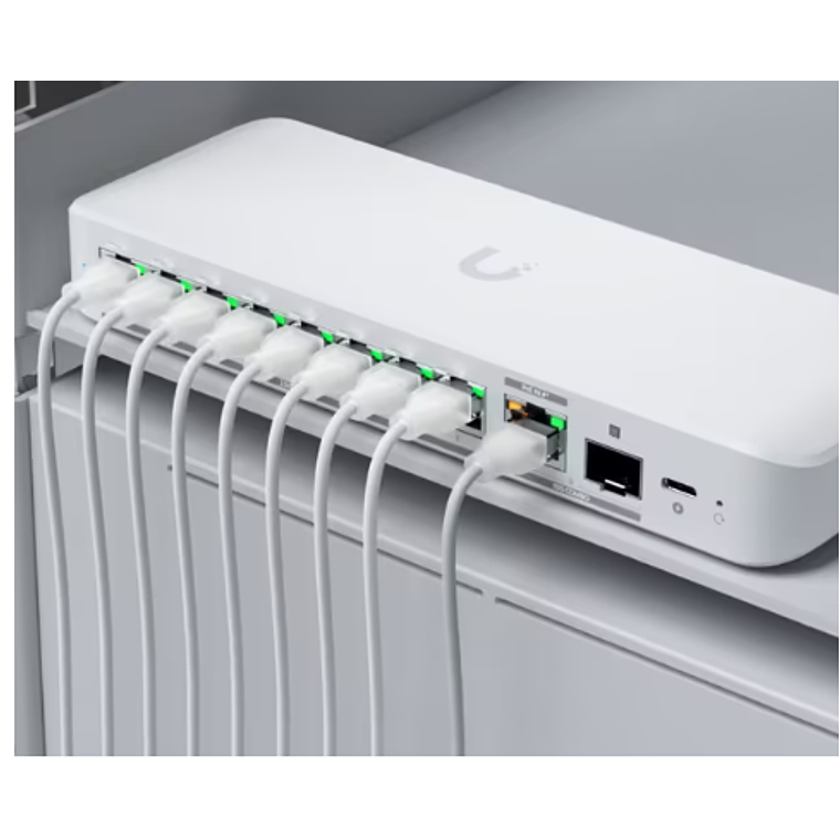 Switch 8 puertos Ubiquiti Conmutador 1