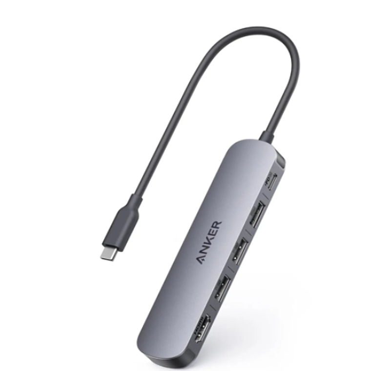 Concentrador USB-C Anker - USB-C Hub  1