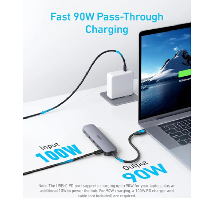 Concentrador USB-C Anker - USB-C Hub  3