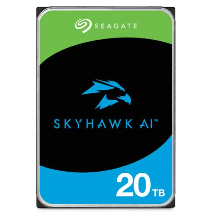 Disco duro 20TB interno | Seagate SkyHawk AI ST20000VE003 7200 RPM 3.5” SATA 6Gb/s 1