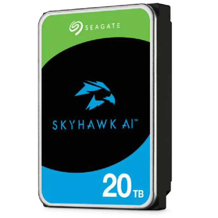 Disco duro 20TB interno | Seagate SkyHawk AI ST20000VE003 7200 RPM 3.5” SATA 6Gb/s 2