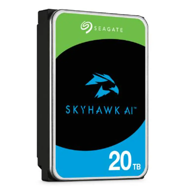 Disco duro 20TB interno | Seagate SkyHawk AI ST20000VE003 7200 RPM 3.5” SATA 6Gb/s 3