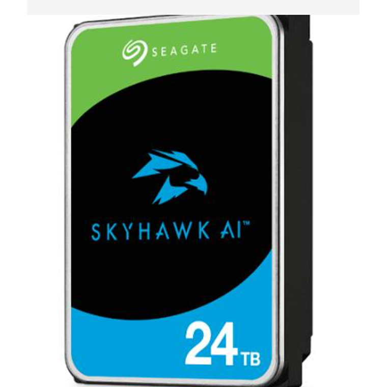 Disco duro 24TB interno | Seagate SkyHawk Ai SATA 7200rpm 1