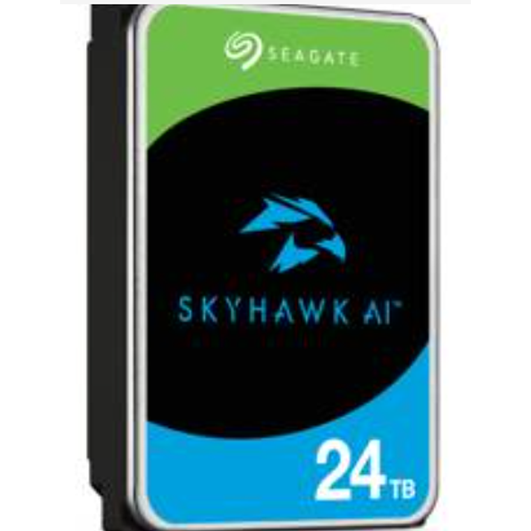 Disco duro 24TB interno | Seagate SkyHawk Ai SATA 7200rpm 3