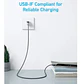 Cable trenzado Anker 322 PowerLine USB-A a USB-C, 0.9 m, 15 W, Color Negro - Miniatura 3