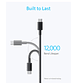 Cable trenzado Anker 322 PowerLine USB-C a USB-C, 1 m, 60 W, Color Negro - Miniatura 3