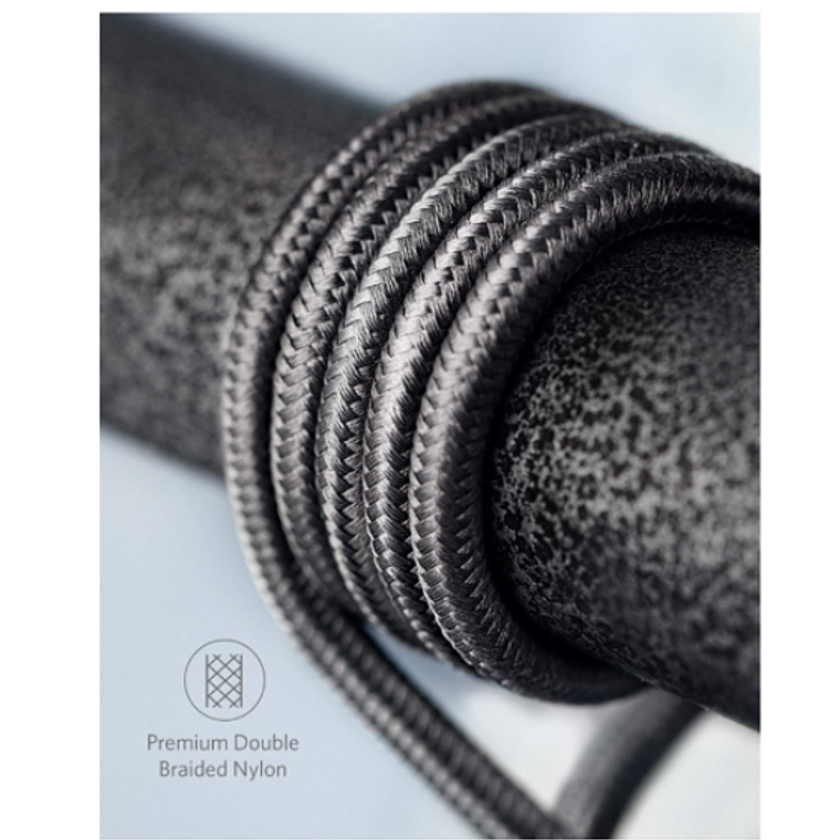 Cable trenzado Anker 322 PowerLine USB-C a USB-C, 1 m, 60 W, Color Negro 5