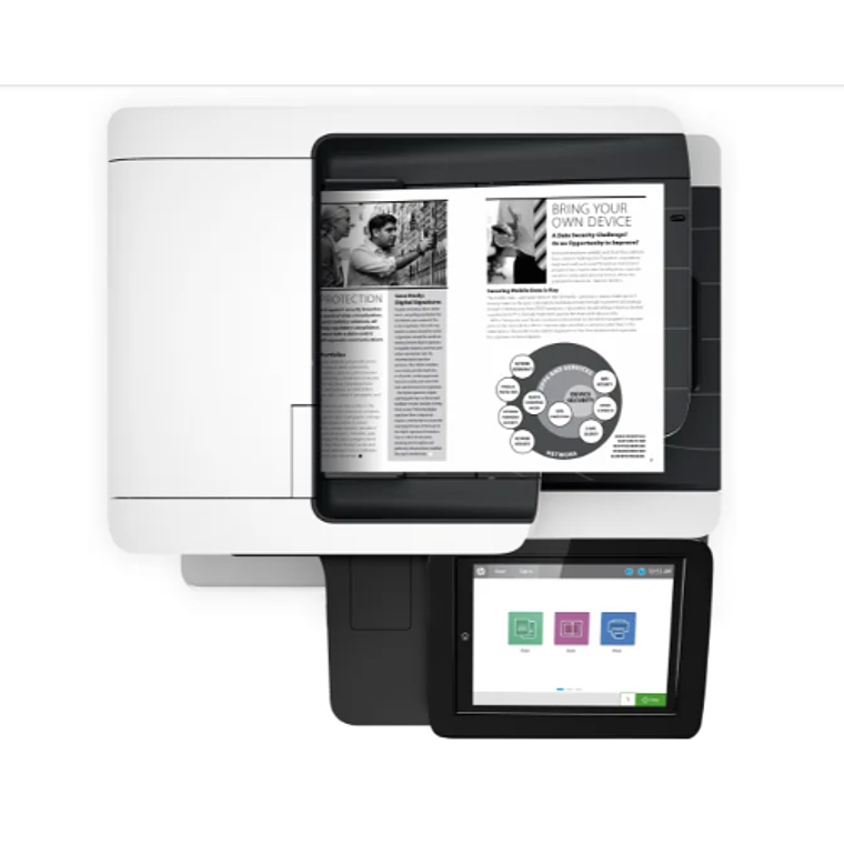 Impresora Multifunción HP LaserJet Managed MFP E52645dn Láser Monocrómo LAN USB 5