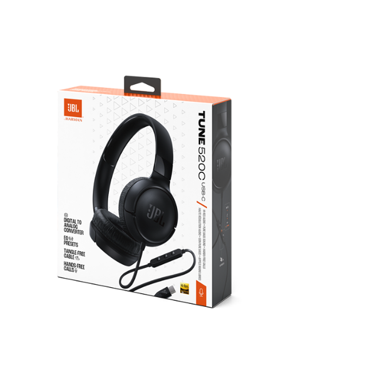 Auriculares Alámbricos JBL Tune - 520 Non-TWS Black 8