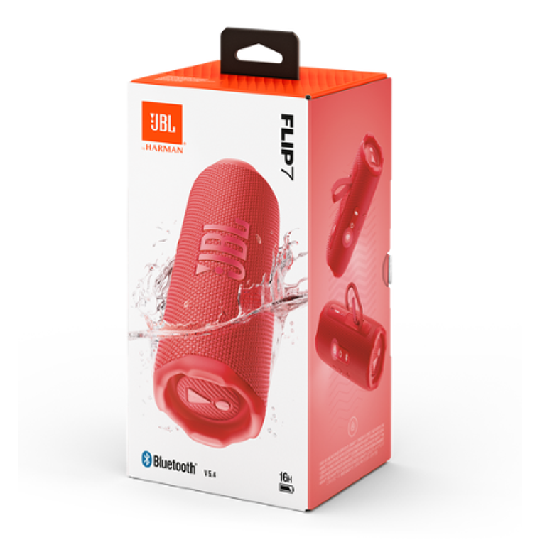 Parlante inalámbrico JBL - Rojo - Bluetooth 8