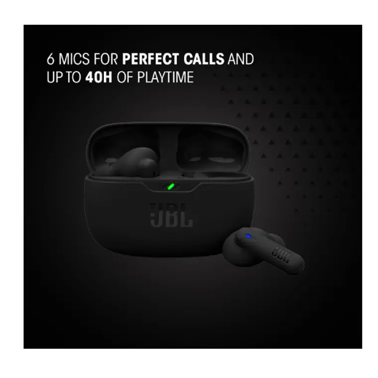 Audífonos inalámbricos JBL Wave - Negro 5