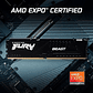 Memoria ram 16GB DDR5 6800Mhz CL34 Dimm FURY Beast Black EXPO - Miniatura 6
