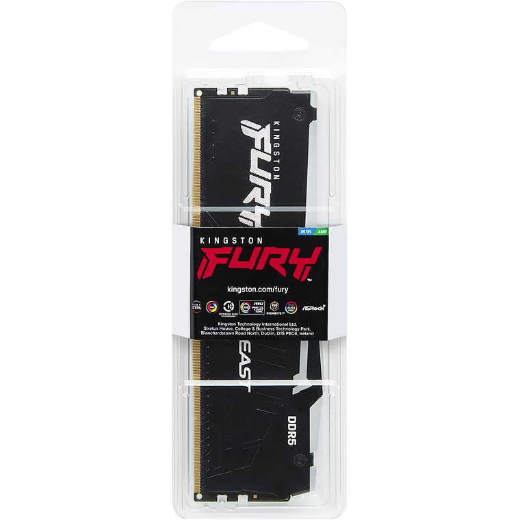 Memoria 16GB DDR5 6400Mhz CL32 Dimm FURY Beast RGB 3