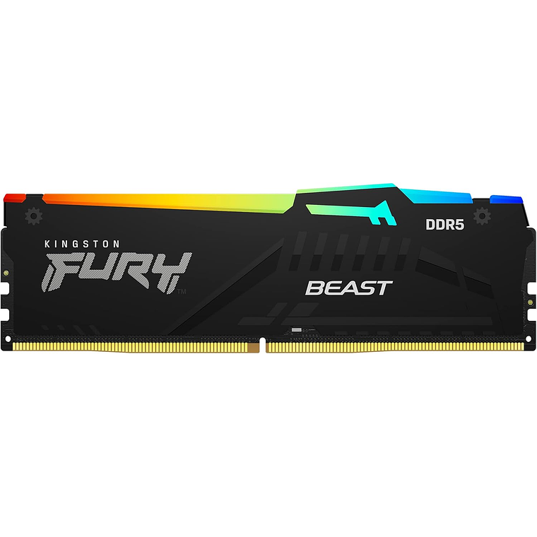 Memoria 16GB DDR5 6400Mhz CL32 Dimm FURY Beast RGB 5