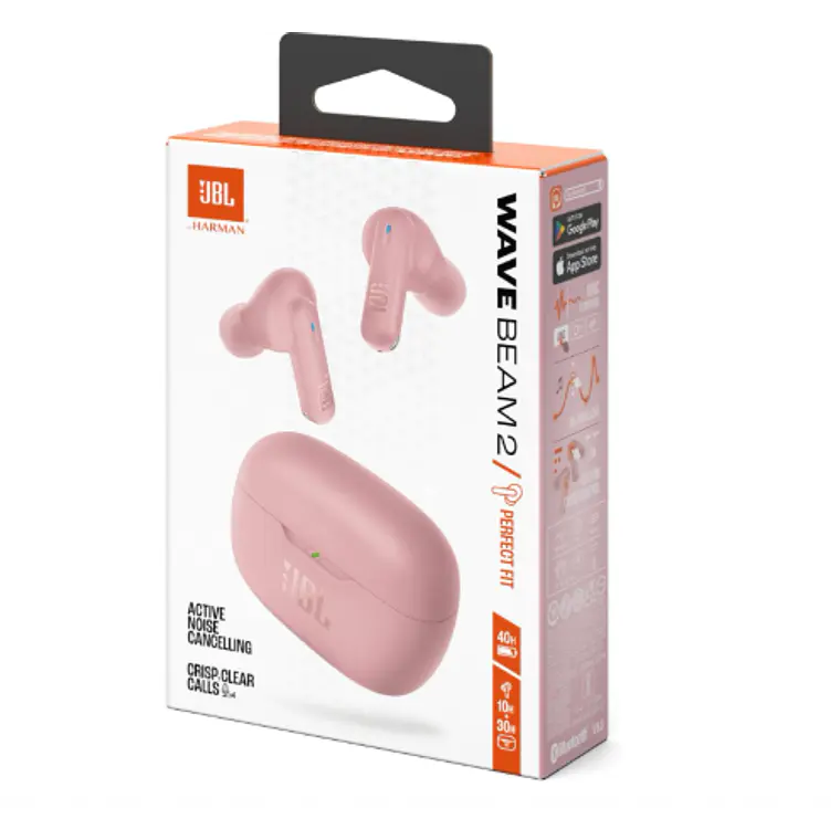 Auriculares inalámbricos JBL Wave - Rosado 7