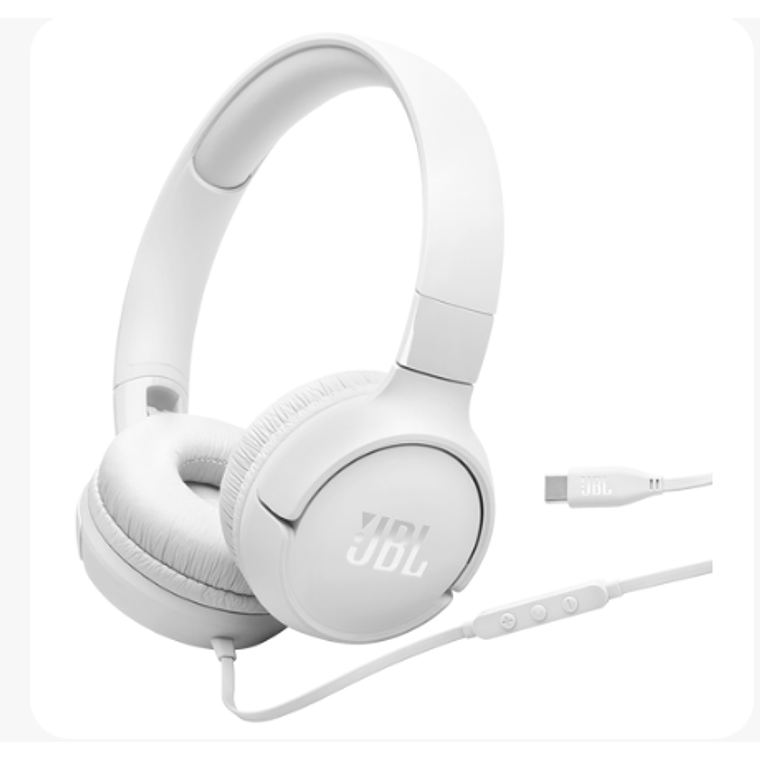 Audifonos JBL Tune 520C - Blanco 1