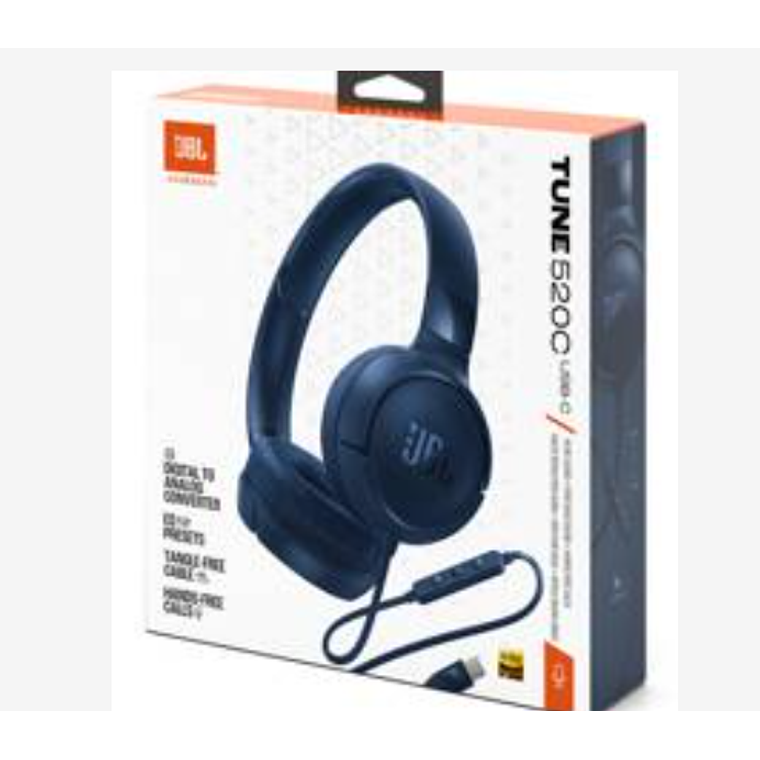 Audífonos JBL Tune 520C - Blue 8