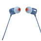 Audifonos JBL T110 Wired (cableado - Blue) - Miniatura 1