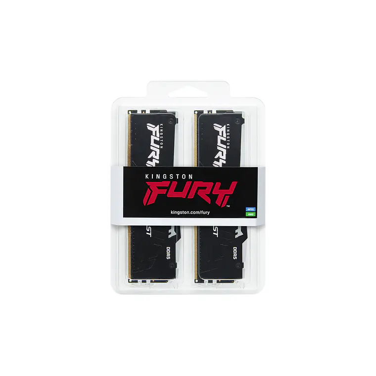 Memoria ram 32GB DDR5 6000Mhz CL36 Dimm (2x 16GB) Fury Beast Black RGB 7