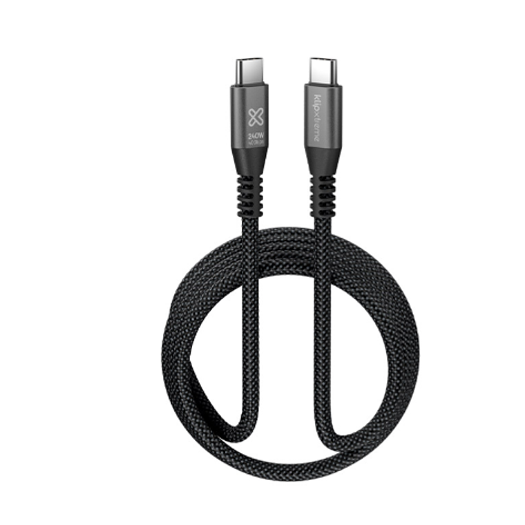 Cable Klip Xtreme - USB cable - 24 pin USB-C - 1.8 m - Black  2