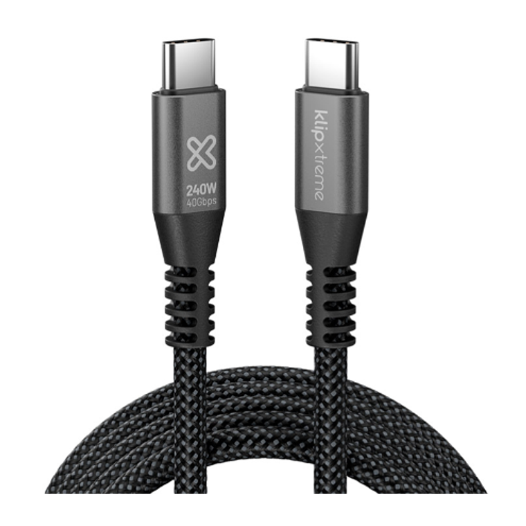 Cable Klip Xtreme - USB cable - 24 pin USB-C - 1.8 m - Black  3