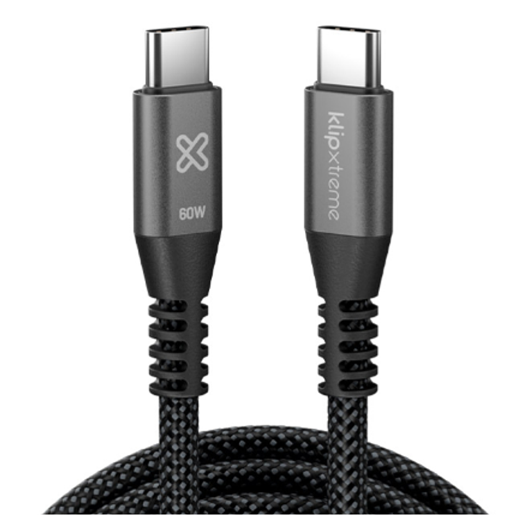 Cable USB-C Klip Xtreme KAC-250 1m- Negro 3