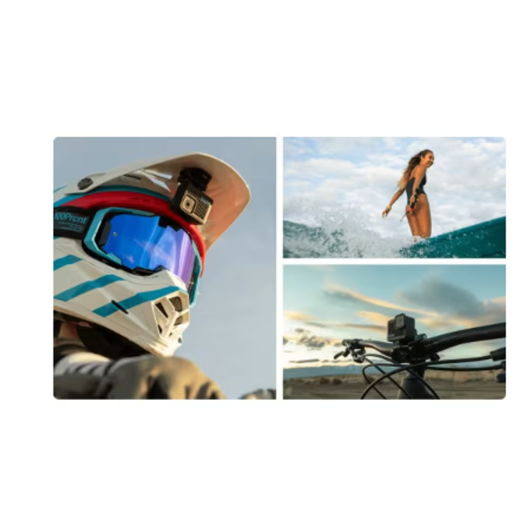 Cámara de Acción GoPro HERO, 4K 30/25fps 1080p, Foto 12MP 6