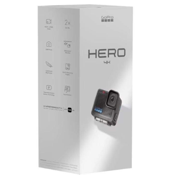 Cámara de Acción GoPro HERO, 4K 30/25fps 1080p, Foto 12MP 8