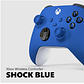 Joystick inalámbrico para Microsoft Xbox - Electric Blue Controller - Miniatura 2