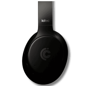 Audifonos inalámbricos RAK con Cancelacion de Ruido Icitec negro 