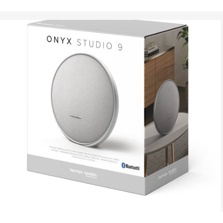 Parlante Portátil Harman Kardon Onyx Studio 9 Bluetooth 50 W RMS Gris 8