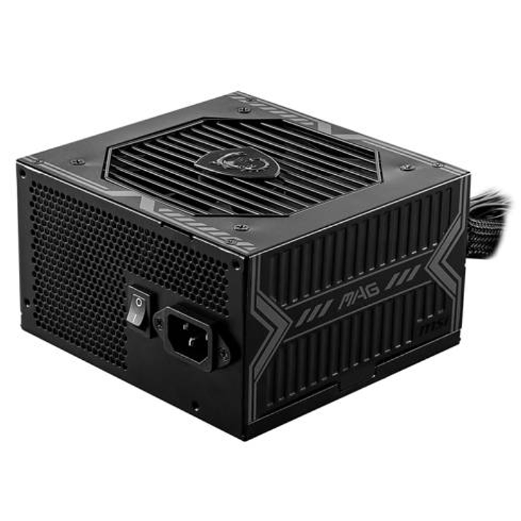 Fuente de Poder MSI MAG A650BN - 650W, Certificada 80 PLUS Bronze, ATX, Ventilador 120mm 6