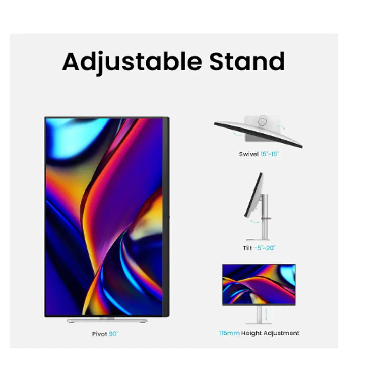 Monitor BenQ MA320U de 32“ (IPS, 4K, HDR10, Mac Colour Tuning, HDMI+USB-C, Vesa) 7
