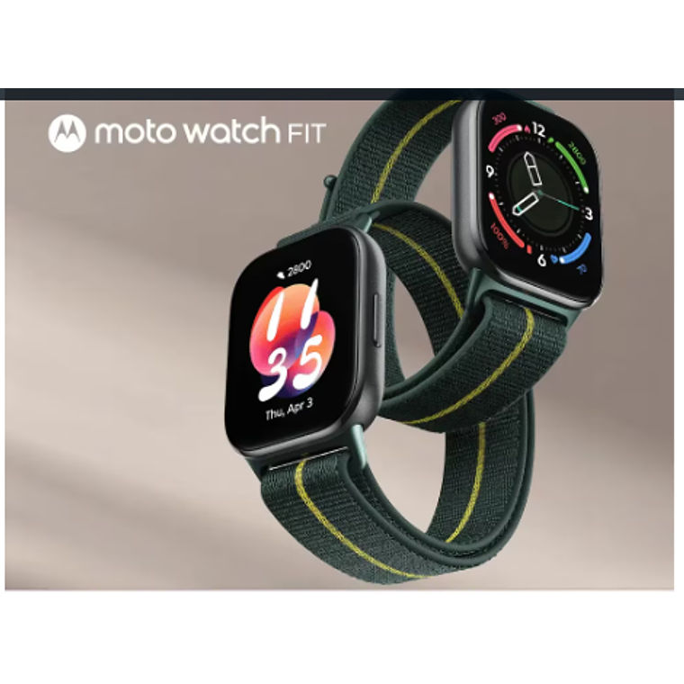 Reloj Motorola - Moto Watch Fit Trekking Green 5