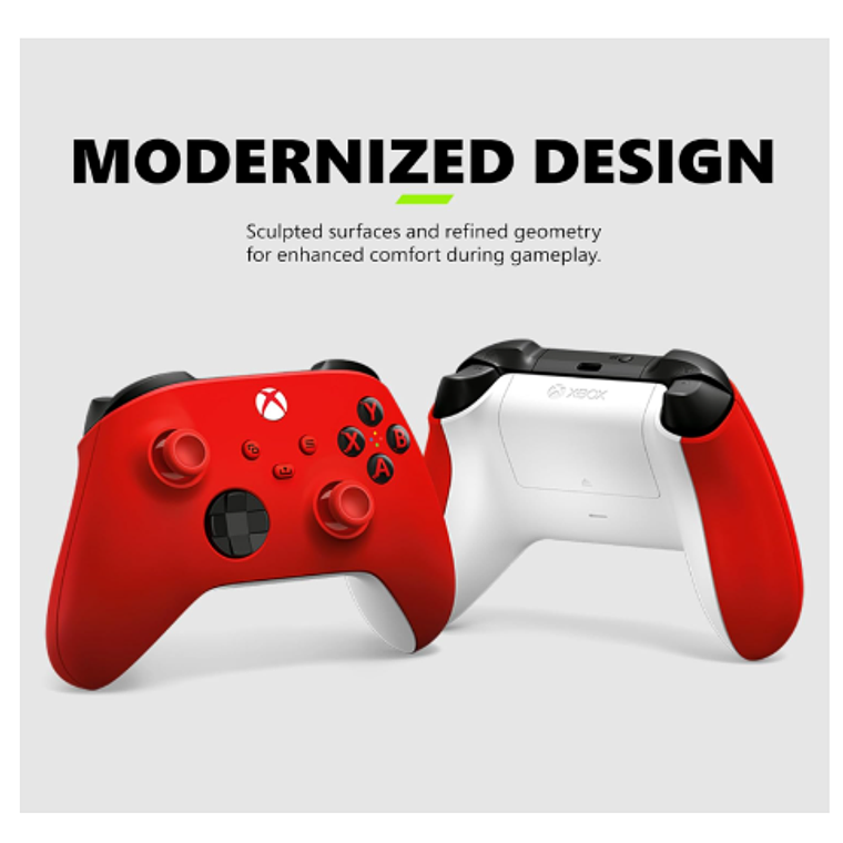 Control inalámbrico Microsoft Xbox - Rojo 3